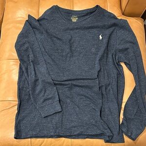 Polo by Ralph Lauren Blue Long Sleeve Tee